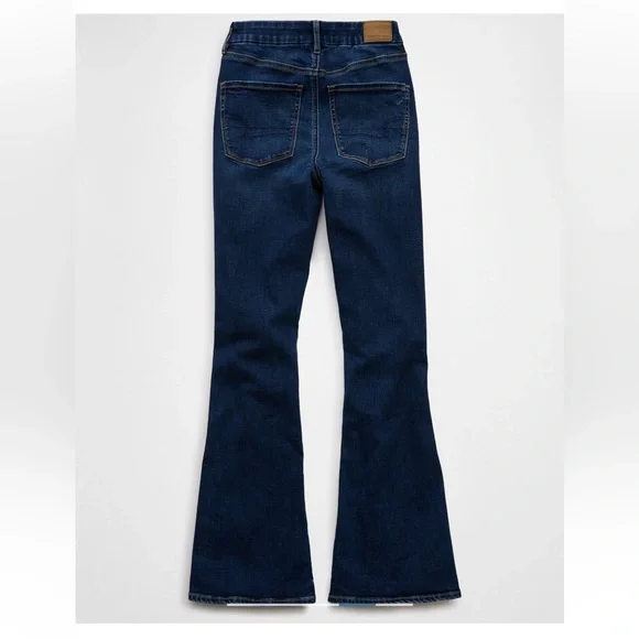 AE Next Level Curvy Super High-Waisted Flare Jean LONG - Picture 5 of 8